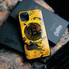 Чохол для iPhone 14 Pro Max Bitcoin Gold