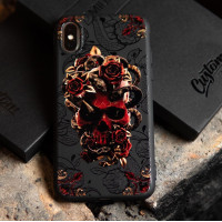 Чохол для iPhone Череп та змії
