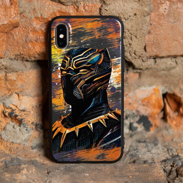 Чехол для iPhone 15 Черная Пантера