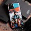 Чехол для iPhone 15 Капитан Америка