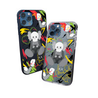 Чехол для iPhone 15 Kaws Grey