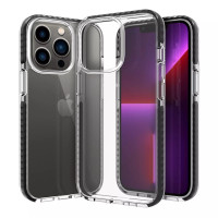 Чохол для iPhone 12 Pro Max прозорий із захисними бортиками