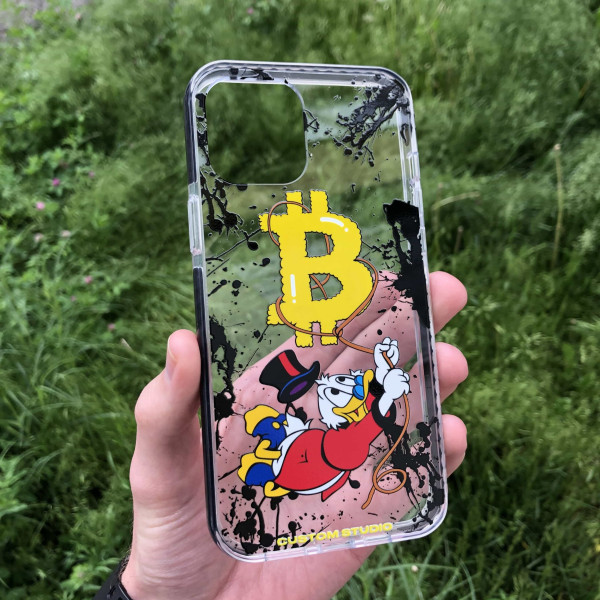 Чехол для iPhone Скрудж Біткоїн