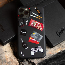 Чехол для iPhone 12 Mini Sticker Pack