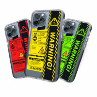 Чехол для iPhone X Warning