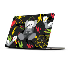 Чехол для MacBook Pro Retina 15 (2012-2015) Kaws Grey A1398