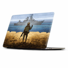 Чехол для MacBook Pro 16 (2019-2020) русский корабль Марка A2141