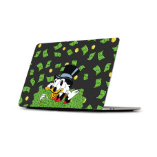 Чехол для MacBook Pro 17 (2006-2012) Скрудж МакДак в долларах A1297