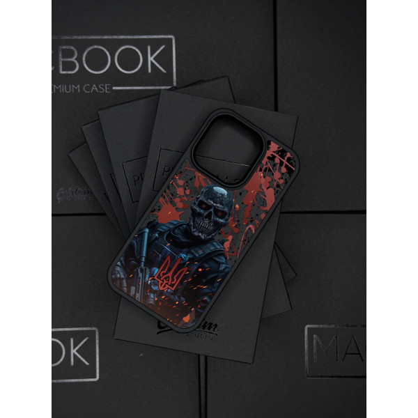 Чехол для iPhone 15 Ghost Red