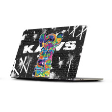 Чехол для MacBook Air 11 (2010-2016) Paint Kaws A1465 A1370