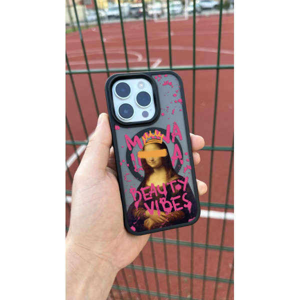 Чехол для iPhone 15 Plus Mona Pink