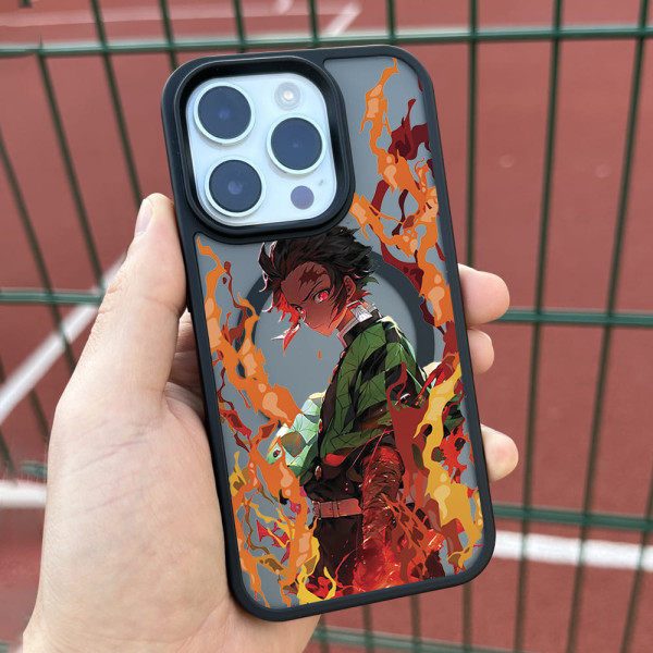 Чехол для iPhone 15 Танджиро Камадо
