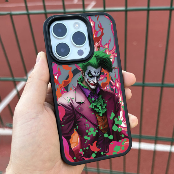 Чехол для iPhone 15 Джокер Розовый