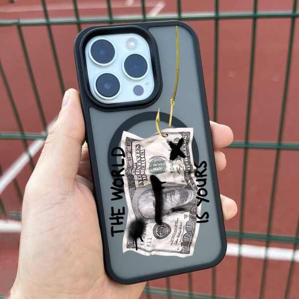 Чехол для iPhone 12 Долар Крючок