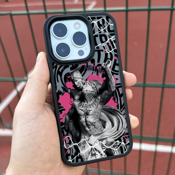 Чохол для iPhone 15 Pro Max Дві Статуї