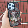 Чехол для iPhone 15 Горгона Цветы