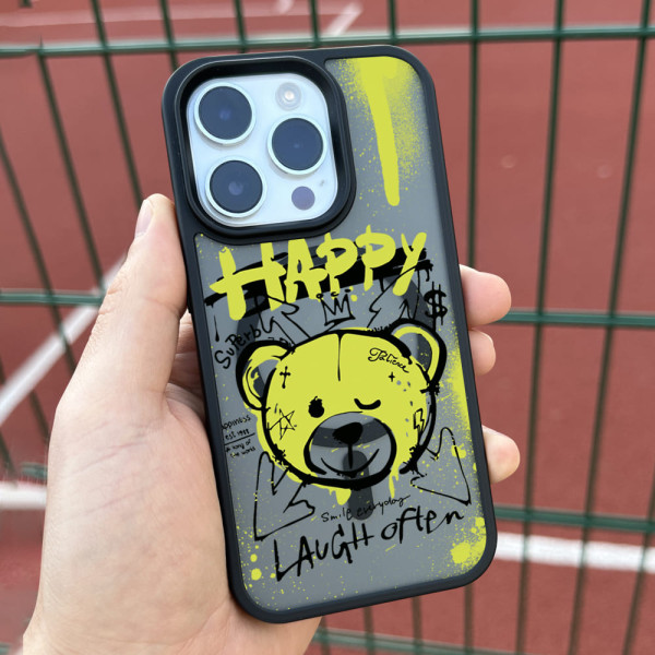 Чехол для iPhone 15 Happy Bear