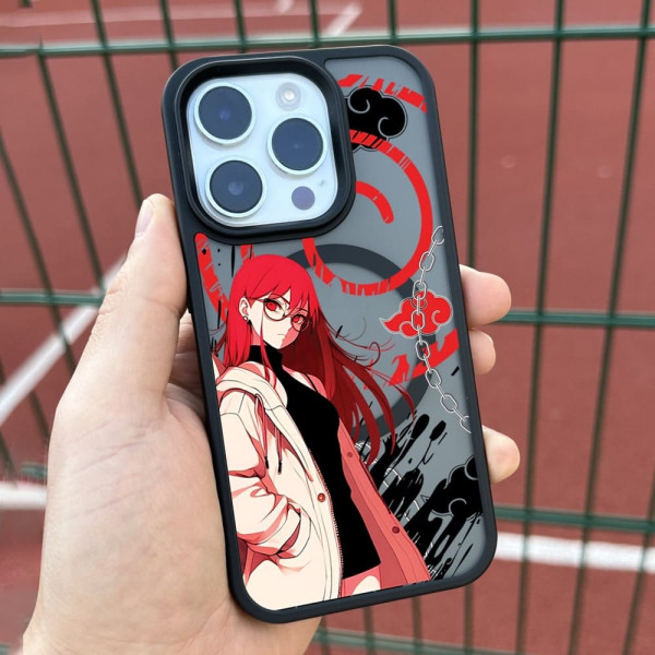 Чехол для iPhone 13 Саске и Карин Пара