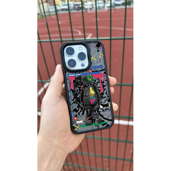 Чехол для iPhone 15 Kaws EXE