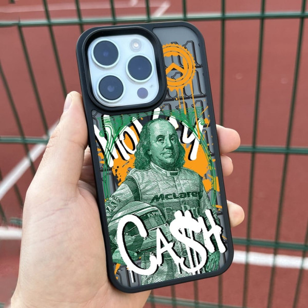 Чехол для iPhone 15 Кэш Франк