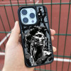 Чехол для iPhone 15 Лицо Серебро