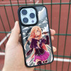 Чехол для iPhone Дівчинка мікрофон
