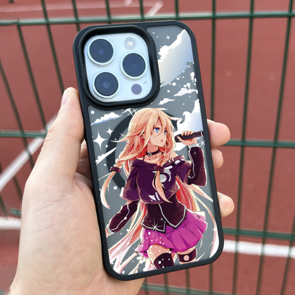 Чехол для iPhone Дівчинка мікрофон