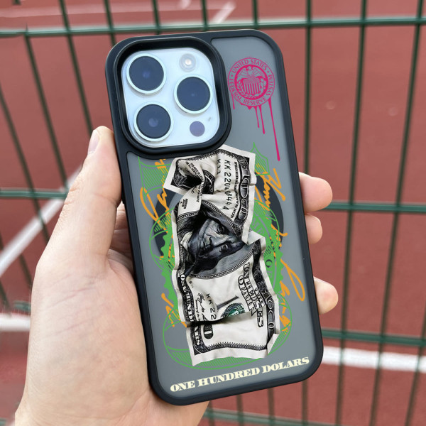 Чехол для iPhone 15 Помятая купюра