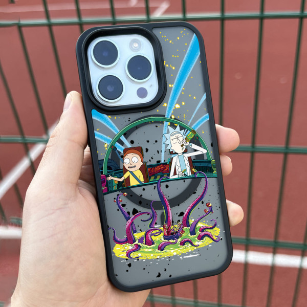Чехол для iPhone 15 Морти Корабль