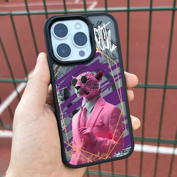 Чехол для iPhone Пантера Піджак