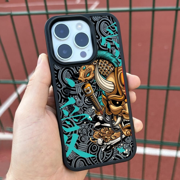 Чехол для iPhone 15 Самурай Тифани
