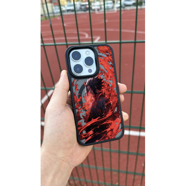 Чехол для iPhone 15 Саске Red