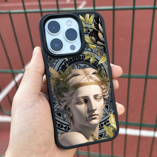 Чехол для iPhone 15 Статуя Слеза