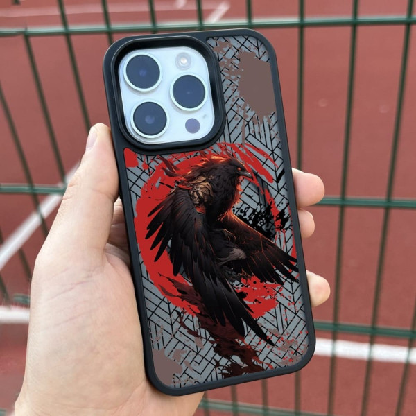 Чохол для iPhone Ворон Обладунки