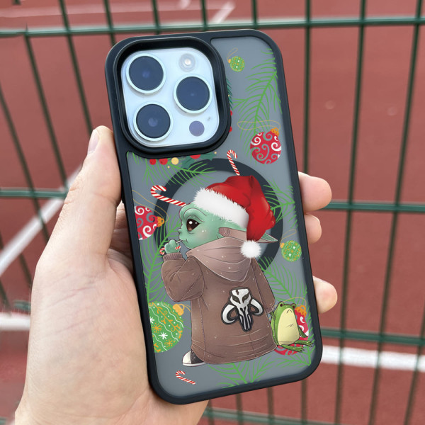 Чехол для iPhone Yoda Santa
