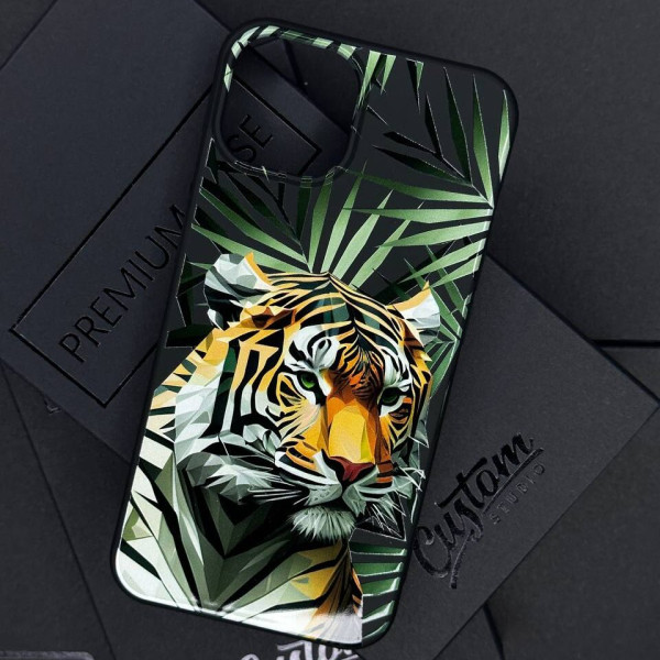 Чохол для iPhone Green Tiger