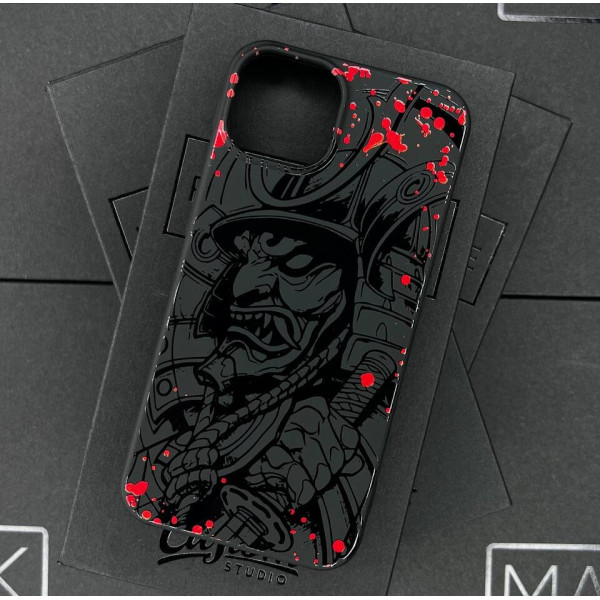 Чехол для iPhone 15 Самурай Маска