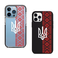 Чехол для iPhone X Вышиванка Герб