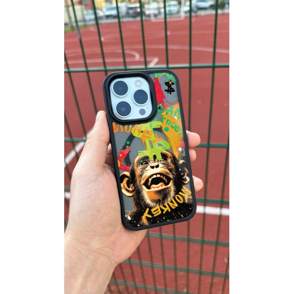 Чехол для iPhone 15 Money Monkey