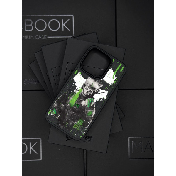 Чехол для iPhone X Ghost Green