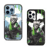 Чехол для iPhone X Ghost Green