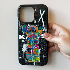 Чехол для iPhone Paint Kaws