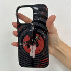 Чехол для iPhone Дівчина круги