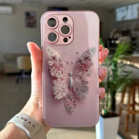 Чехол для iPhone XS Fairy Butterfly Glass
