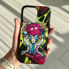Чехол для iPhone 15 Рик Клякса