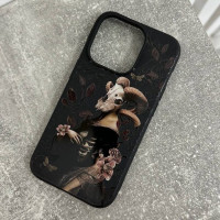 Чехол для iPhone Череп Дівчина