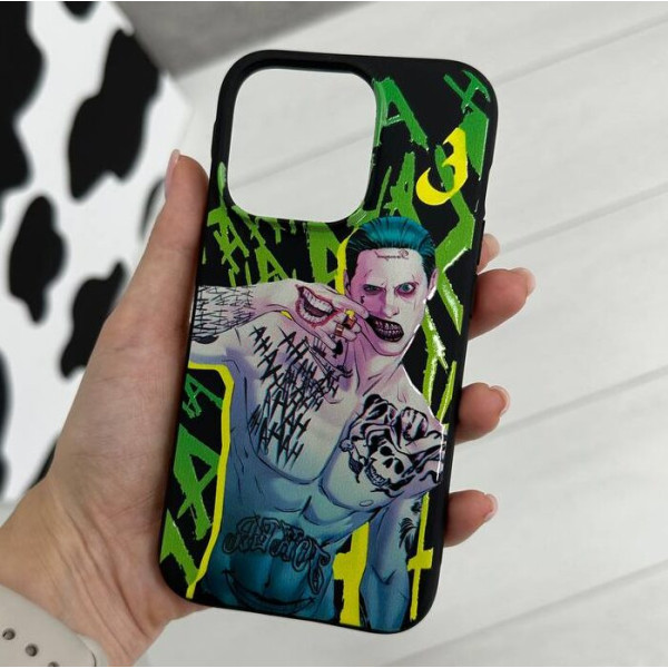 Чехол для iPhone 15 Джокер Green
