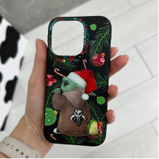 Чехол для iPhone Yoda Santa