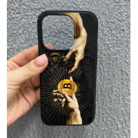 Чехол для iPhone Біткоін Промені