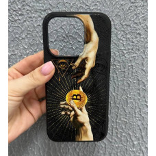Чехол для iPhone Біткоін Промені